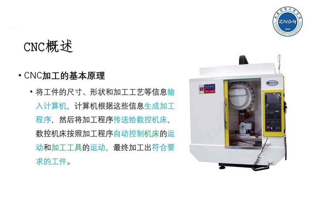 西安智能工业学校CNC技术应用培训方案